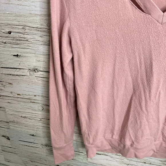 LNA pink crewneck sweater  size xs - Picture 2 of 10